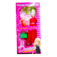 Dulaxe Gift Set Lovlye Beautiful Fashion Doll image