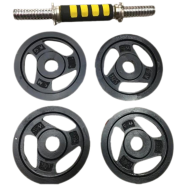 Dumbbell with 11 Inch Stick Plus Grip - Black image