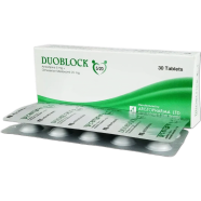 Duoblock 5 mg, 20 mg Tablet 10's Strip image