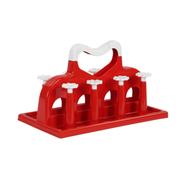 Durable Glass Stand - Red White icon