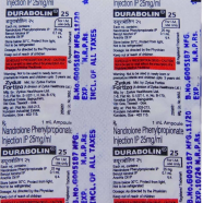 Durabolin 25 mg/ml IM Injection 1 ml Ampoule image