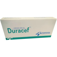 Duracef 400 mg Capsule 10's Strip image
