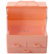 Dust Proof Acrylic Cosmetic Organizer Jewelry Box Makeup Storage Case image