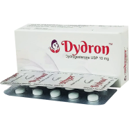 Dydron 10 mg Tablet 10's Strip image