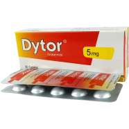 Dytor 5 mg Tablet 10's Strip image