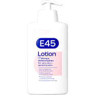 E45 24 Hour Moisturisation Lotion for Very Dry Plus Sensitive Skin 200ml image