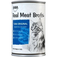 EASA Cat Can Food Real Meat Broth - Tuna Original For Under 6 Months Cats 400g | Cat Wet Food image