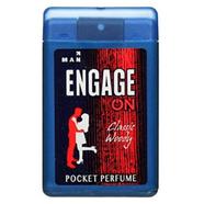 ENGAGE ON Classic Woody Pocket Perfume - 18ml For Men image