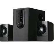 EXLG MS-212BT Bluetooth Speaker 2:1 Black image