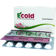 E-Cold 450 mg Capsule 1 10's Strip image