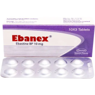 Ebanex 10 Mg Tablet 14'S Strip icon