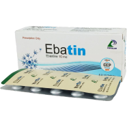 Ebatin Fast 10 mg 10's Strip Tablet image