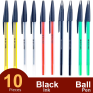 Econo Ball Pen Black Ink - 10 Pcs image