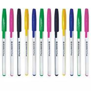 Econo FX Plus Ball Pen Black Ink - 12 Pcs