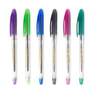 Econo Full Time Ball Pen Black Ink - 6 Pcs icon