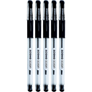 Econo Ocean Ball Pen Black Ink - 5Pcs image