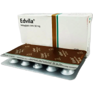 Edvila 50 mg Tablet 10's Strip image