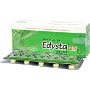 Edysta 2.5 mg Tablet 10's strip image