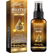 Eelhoe Biotin Fast Hair Growth Oil Hair Regrowth Serum Prevent Baldness Scalp Massage Treatment Hair Growth - 30ml image