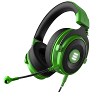 Eksa Noise Cancelling 7.1 Surround Gaming Headset Green image