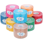 Elastic Kinesiology Tape Athletic Recovery Sports Safety Muscle Pain Relief Knee Pads Support Gym Fitness Bandage image