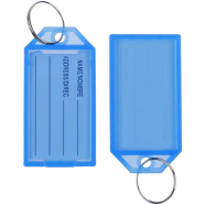 Elecdon Key Chain 10 Pcs Classified Tag Luggage Assorted Color image