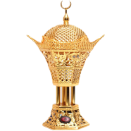 Electric Bakhoor Burner Gold image