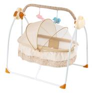 Electric Soothing Portable Folding Rocking Bassinets with 3-speeds Swings icon
