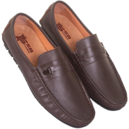 Elegance Medicated Leather Loafers SB-S519 | Executive image
