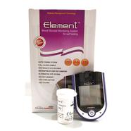 Element Blood Glucose Meter With Free Pack of 10 Packed Strips image