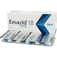 Emazid 10 mg Tablet 10's Strip image