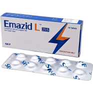 Emazid L 25 mg 5 mg Tablet 10's Pack image