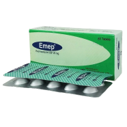 Emep 20 Mg Tablet 10's Strip image