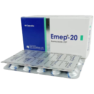 Emep 20mg 10's Strip Capsules image
