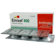 Emixef 400mg Capsule 4's Strip icon