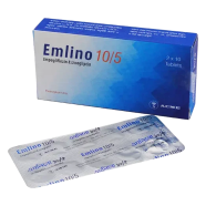 Emlino 10 mg, 5mg Tablet 10's Strip image
