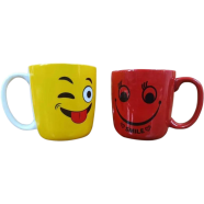 Emoji Ceramic Mug -1pcs image