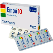 Empa 10 mg - 15's Strip Tablet image