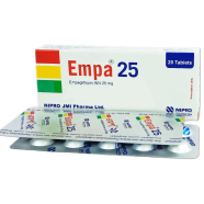 Empa 25 mg Tablet 10's strip image