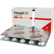 Empaglif 25 mg Tablet 20's Pack image