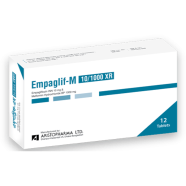 Empaglif M 5 mg, 1000 mg Tablet image