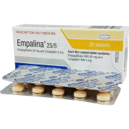 Empalina 25 mg, 5 mg Tablet 10's Strip icon