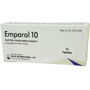 Emparol 10 mg Tablet 14's Pack image