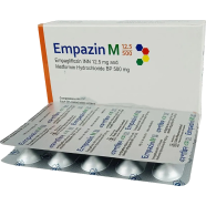 Empazin M 12.5 mg, 500 mg Tablet 10's Strip image