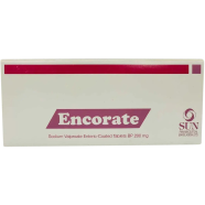 Encorate 200mg Tablet 10's Strip image