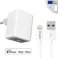 Energizer Lightning EU Charger With Lightning Cable - ACA1AEUCLI3