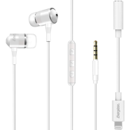 Energizer UIL35 Lightning Wired Earphone - White - UIL35