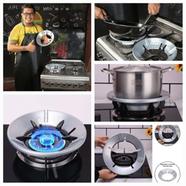 Energy Saving Gas Stove Cover Windproof Disk Heat Insulation Non-Slip Iron Stove Rack for Cooktop Range Pan Holder Stand Universal Round icon