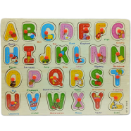 English Abcd Wooden Alphabet Puzzle Board For 1 3 Years Old Girls And Boys For Learning icon