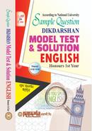 English - Sample Questions and Solutions (All in One) - Honors 1st Year image
